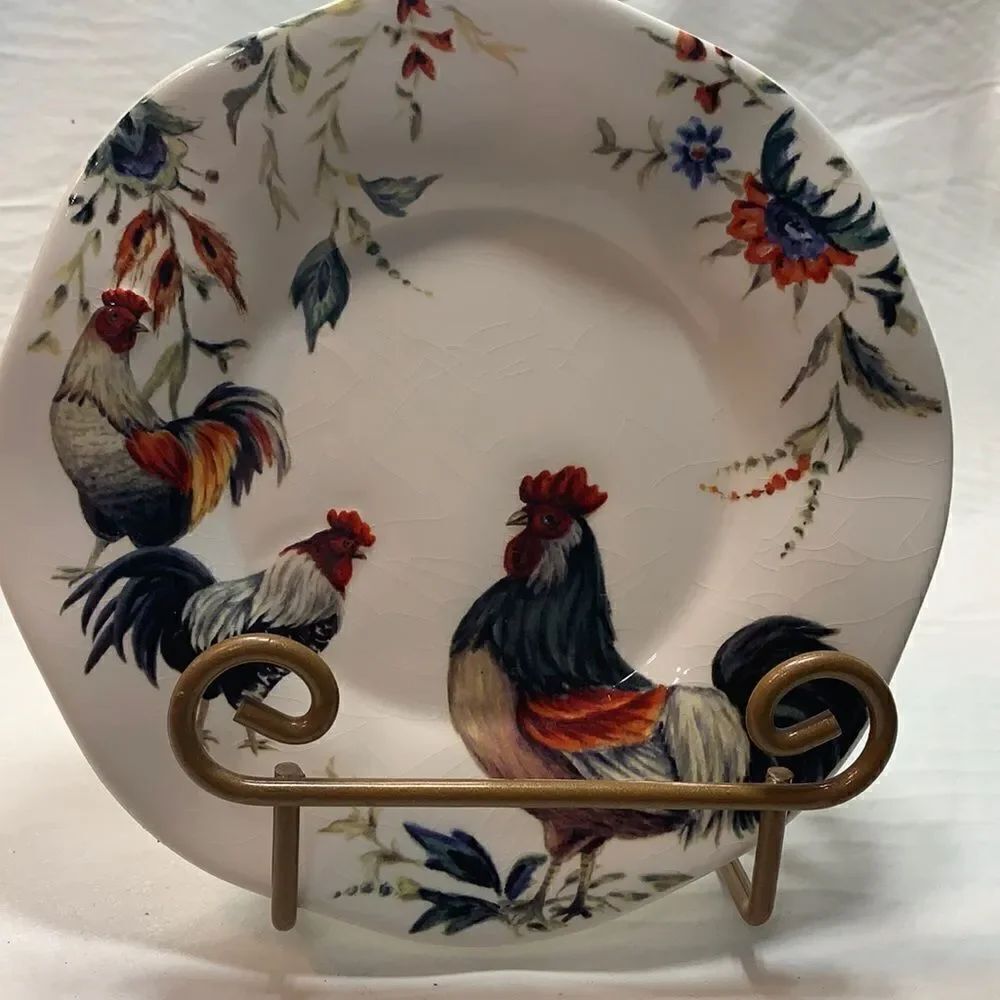 Rooster Decorator Maureen Keegan JKL Cucina Tray